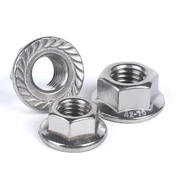 ss flange nut, stainless steel flange nut